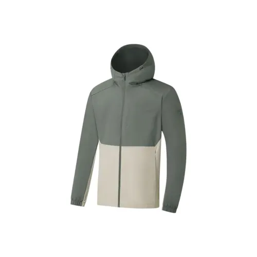 XTEP Военный серый/Golden Sand Серый Мужской тренч