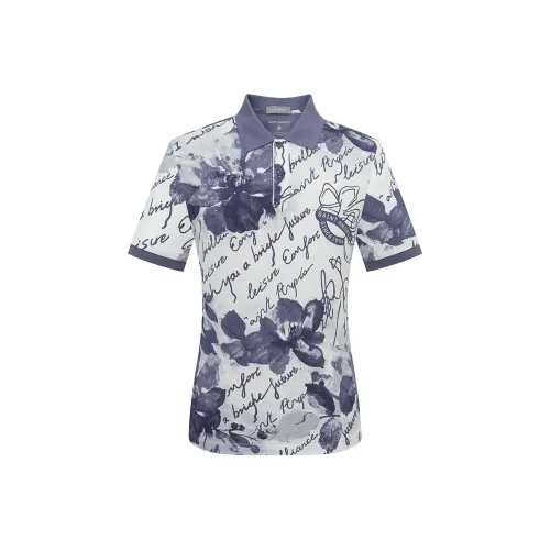 SAINT ANGELO Поло Мужское Таро Фиолетовый