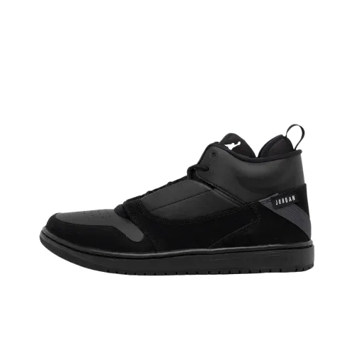 Джордан Fadeaway Винтажные Баскетбольные Кроссовки Мужские Черные