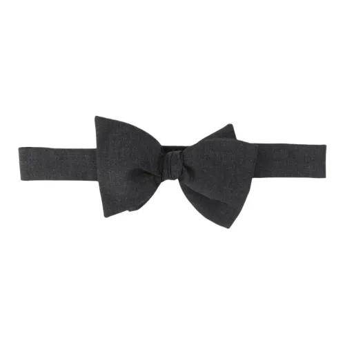 BRUNELLO CUCINELLI Шерсть Мужские Галстуки Серого цвета