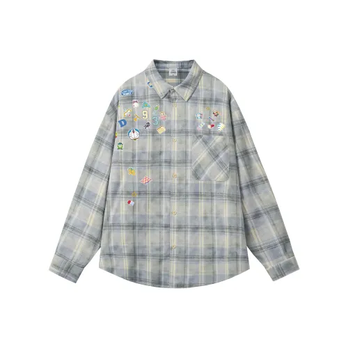 DoraemonA Длинный рукав рубашка унисекс