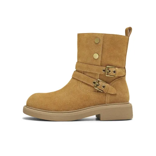 teenmix Стиль Майярд Pipe Ботинки Ботильоны Женские