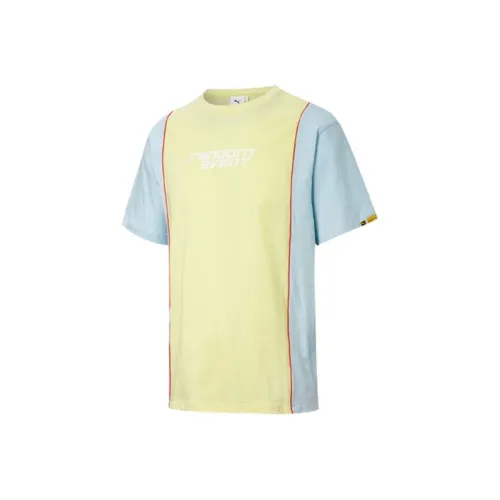 PUMA X RANDOMEVENT Train Cloudspun T-Shirt Унисекс Желтый