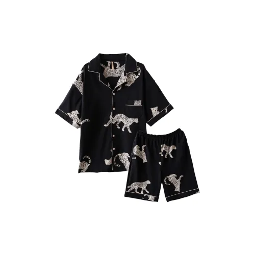 MADALLO Черный Мужской Пижамный Комплект