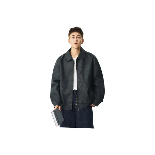 ZHIO Унисекс Кожаные куртки