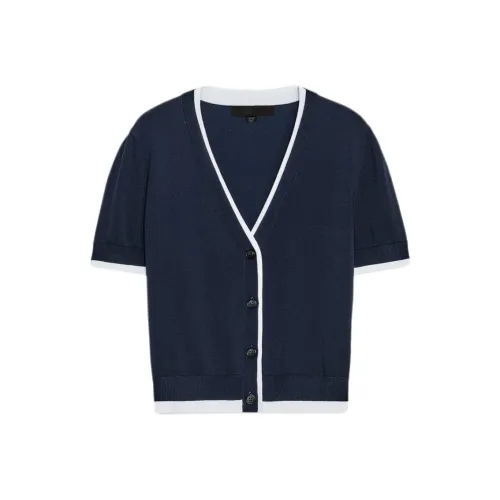 ZARA Морской синий Женский Трикотаж