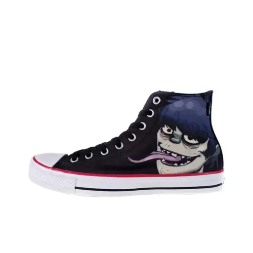 Gorillaz x Converse Chuck Taylor All Star High Топ Кеды Унисекс Черный