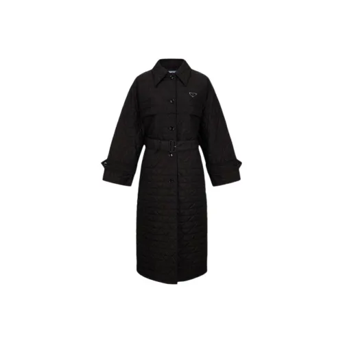 PRADA Черный Женский Тренч