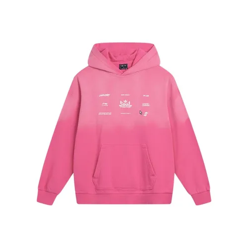 LINING Градиент Розовый Унисекс Свитшоты