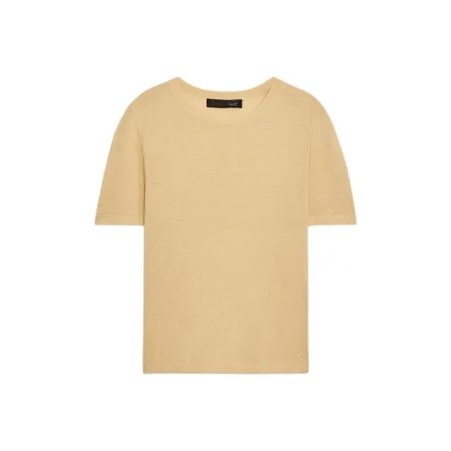 ZARA Средне-желтый Женский Трикотаж