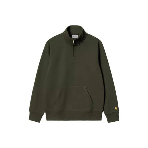 Carhartt WIP FW25Chase Шея Zip Толстовка Мужская