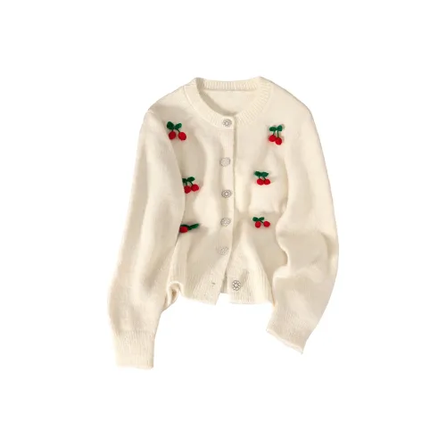 Cypress House Экрю Женская Трикотажная