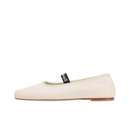 Repetto Lisbeth Планшет Mary Jane Женские Туфли Серый Бежевый