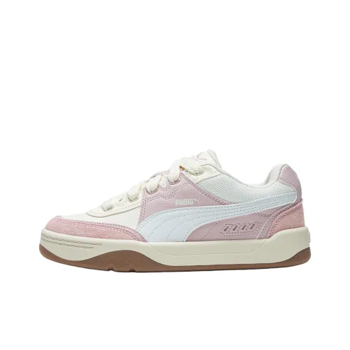 PUMA Park Lifestyle SK8 Slip-on Low-Top Скейтборд Кроссовки Унисекс Розовые Белые