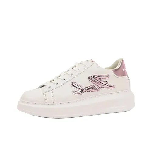 Karl Lagerfeld Kapri Signia Low Кроссовки для скейтбординга Женские Белые