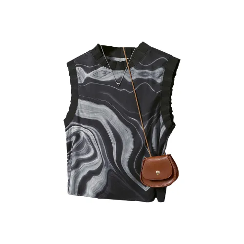 TOUCH Черный Серый Цвет Женские Майки