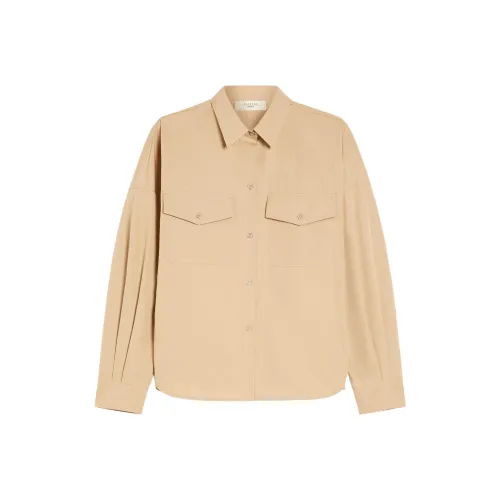 WEEKEND MaxMara Рубашка Женская Бежевая