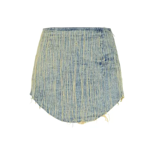 DIESEL Джинсовые короткие юбки Женские