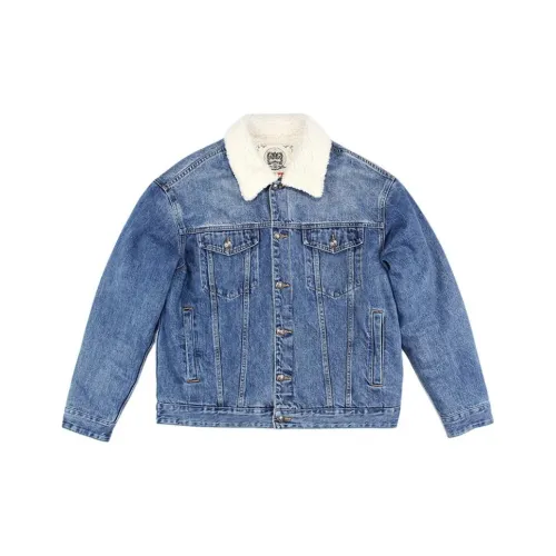 DKRVT Промытый синий [Упаковка] Мужские джинсовые куртки