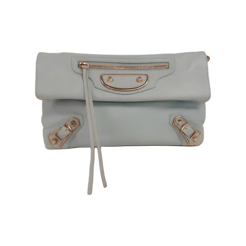 Balenciaga Кисточка Плечевая Сумка Женская Серого Цвета