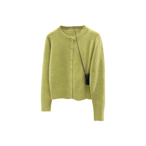 SIBAISHE Желтый Зеленый Женский Трикотаж