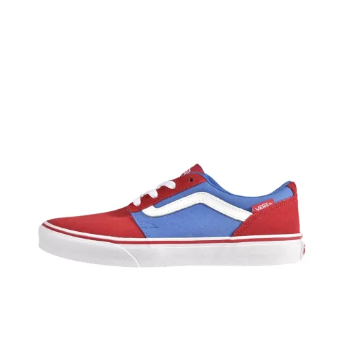 VANS Chapman Low Топ Детские Скейтбординги Красный синий Подростки