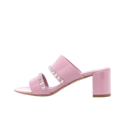 Ferragamo Слипоны Женские Розовые