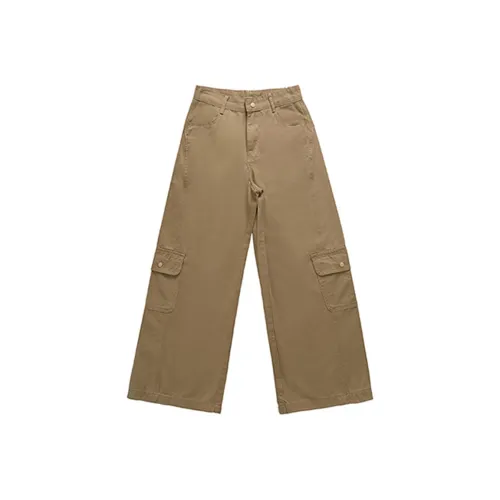 JOSR Хаки Женские Повседневные Брюки