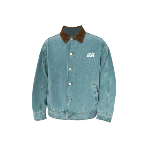 MUSCLETECH Бирюзовый Унисекс Джинсовые куртки