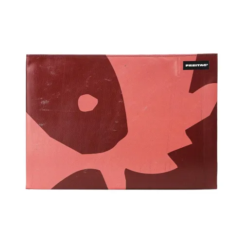 FREITAG Pattern Clutch Standard Unisex Red Brown