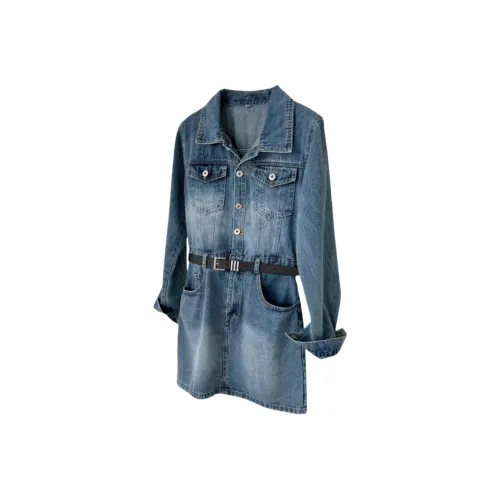 ARIADNAW STUDIO Длинное платье с длинными рукавами женское