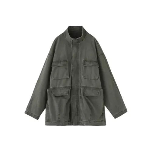 WICK BUEN Армейский зеленый Женские Куртки