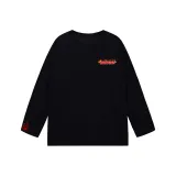 Чёрный с красной вышивкой