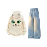 Хаки + Светло-синий