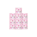 Двухкомпонентный комплект: Ультра-тонкий, дышащий, 245 мм, 5 штук/сумка * 3 + Девчачий, ультра-тонкий, для ежедневного использования, 245 мм, 10 листов/сумка * 7