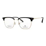 Чёрный/золотой + [Бесплатно при покупке] Анти-синий свет линзы 0 степень