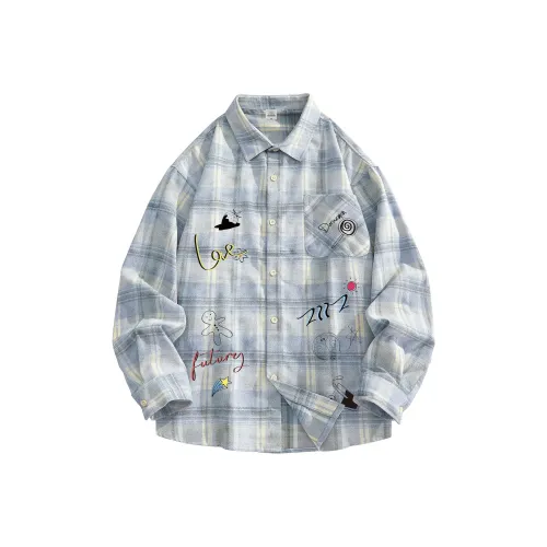 DoraemonA Длинный рукав рубашка унисекс