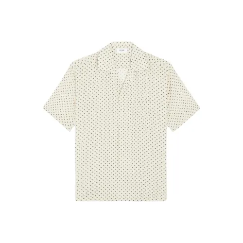 CELINE Бежевые Мужские Рубашки