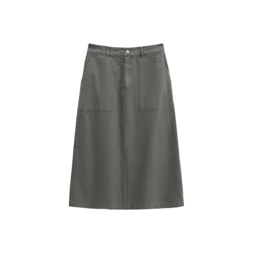 GAP Женские Повседневные Длинные Юбки