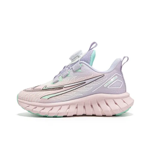 7 PE Нижняя юбка Устойчивый к истиранию Дышащий Легкий Амортизация Низкий топ Беговые кроссовки Детский