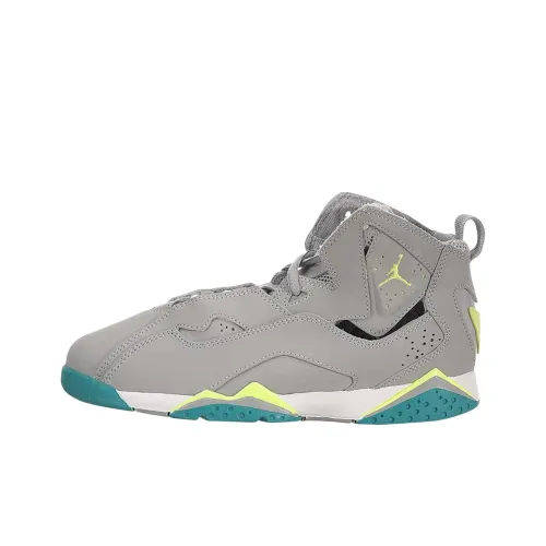 Джордан True Flight MID Топ Детские Баскетбольные Кроссовки Серые Подростки