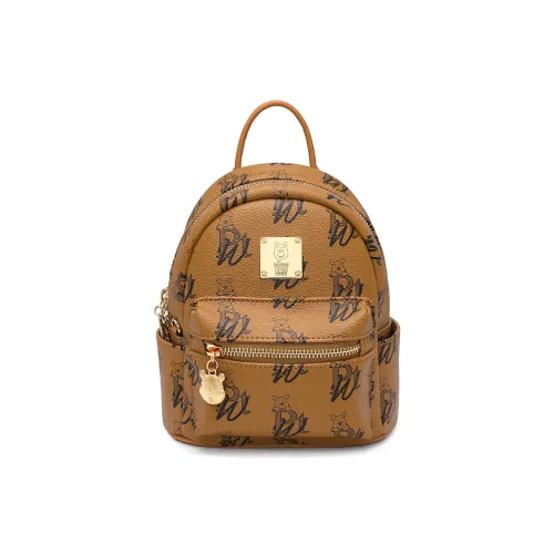 Серия Disney Winnie The Pooh рюкзак из ПВХ мини женский коричневый