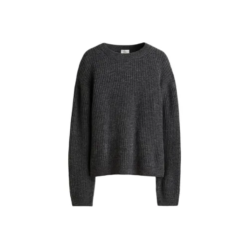 H&M Смешанный Трикотаж Темно-Серый Женский