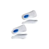 [2 упаковки 1,5 см + 3,5 см] Незаметное увеличение высоты | Амортизирующая стелька | Поддержка свода