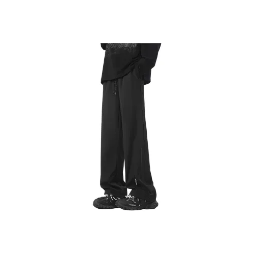 THE AIER Черные Унисекс Повседневные Штаны