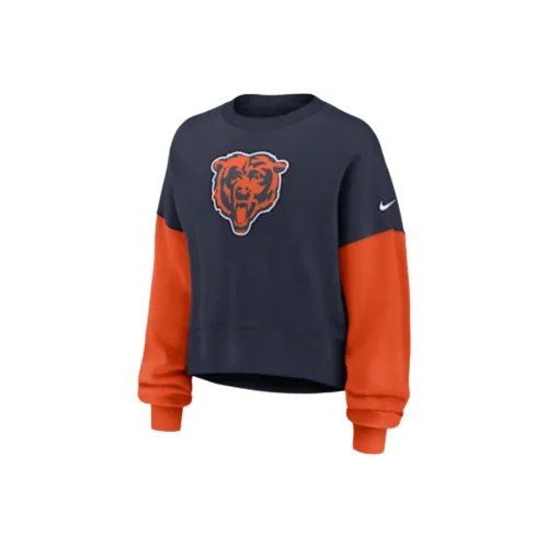 Nike Clothing Морской Синий Женский Свитшот