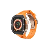 Розовый Титан Рамка-Оранжевый Фторкаучук Лента