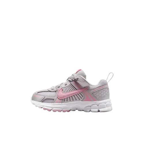 nike Vomero 5 Low Топ Kids Lifestyle Shoes Серо-розовый Children Возраст 3-7 лет