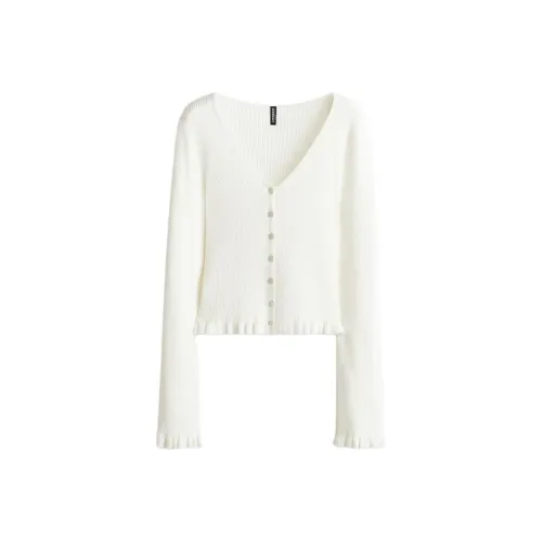 H&M Белый Женский Трикотаж