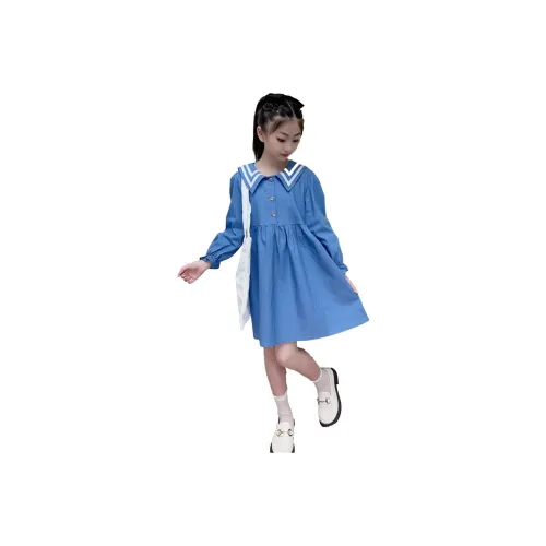 SUPEREDGE Синий Kids Платья